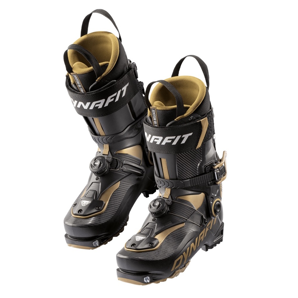 Dynafit Ridge Pro Ski Touring Boot Men 29 Black and Gold Ski Boots
